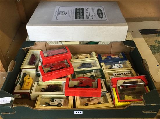 Collection of Days Gone By & commemorative display unit